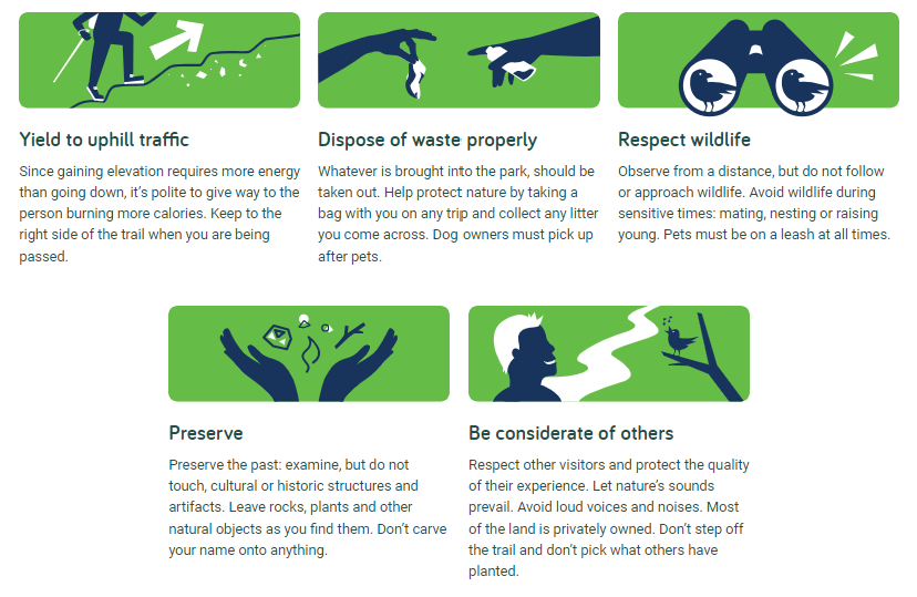 trail etiquette